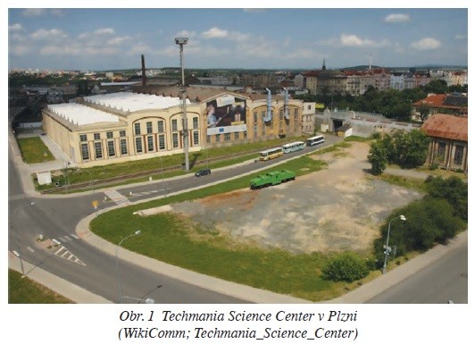 Obr. 1 Techmania Science Center v Plzni